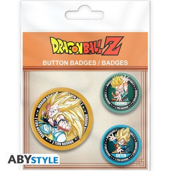 Dragon Ball - Trunks, Goten & Gotrunks - Zestaw przypinek